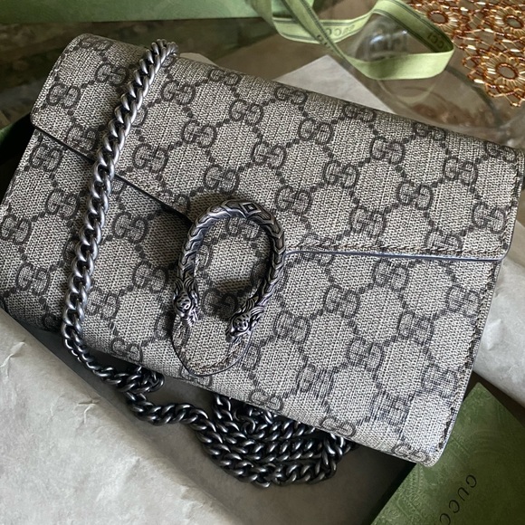 gucci dionysus chain on wallet - gucci small dionysus - gucci dionysus crossbody - Picture 1 of 13